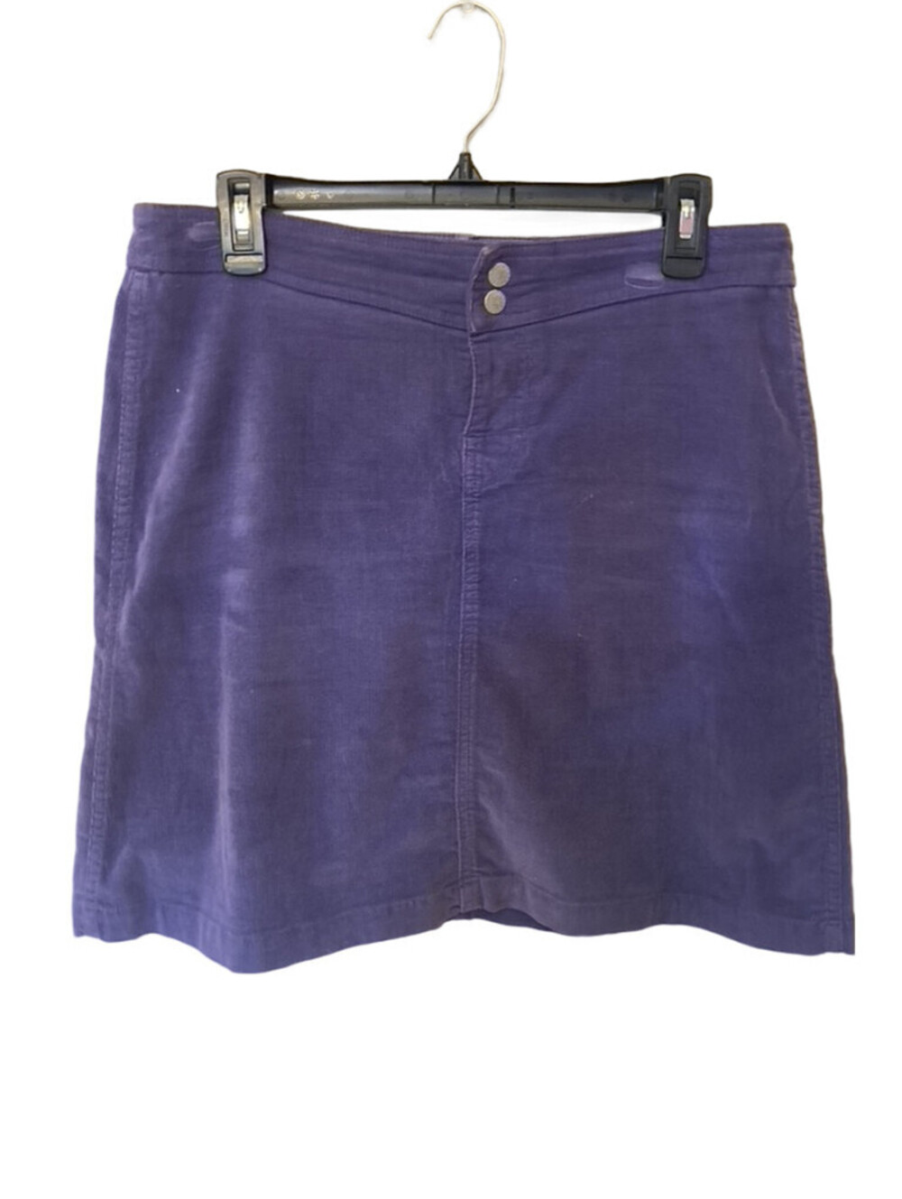 Fresh Produce Purple Corduroy Mini Skirt - size L